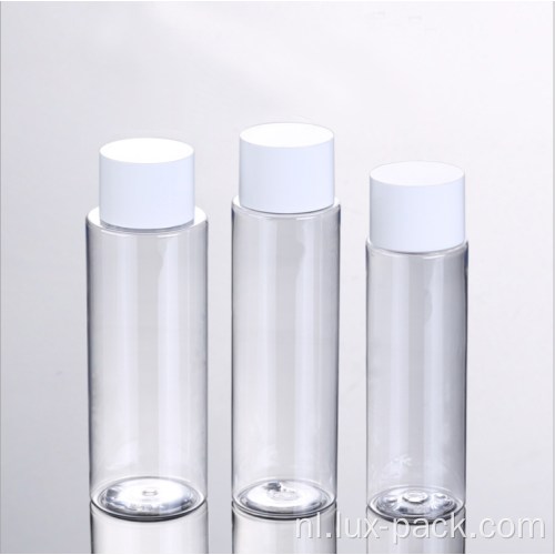 Lege flessen containers dop voor shampoo huisdier plastic